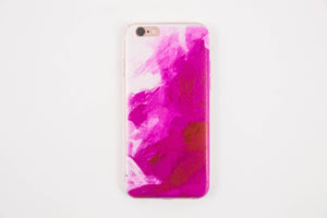 Pink Painted iPhone 6 Plus Case